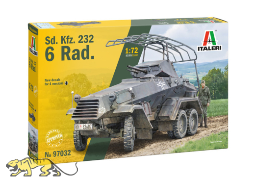 Sd. Kfz. 232 - 6 Rad Panzerspähwagen - 1:72