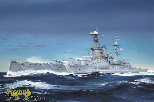 HMS Royal Oak - British Battleship - 1/350