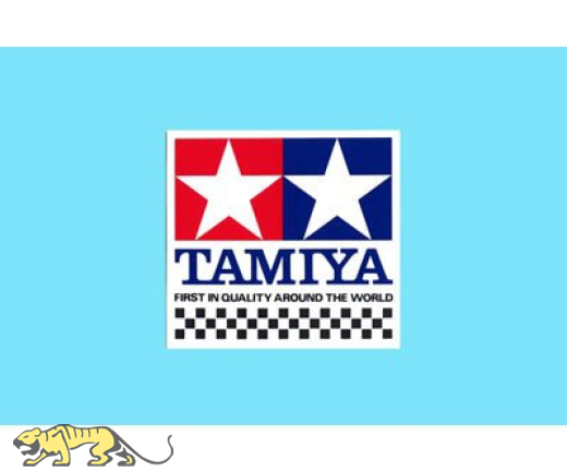 TAMIYA - Logo Sticker - 61 x 58 mm