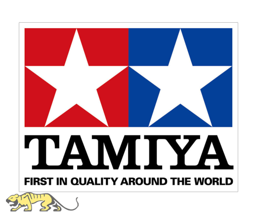 TAMIYA - Logo Sticker - 155 x 200 mm