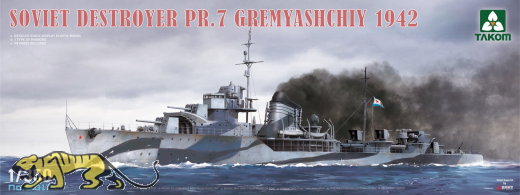 Sowjetischer Zerstörer PR.7 Gremjaschtschi - 1942 - 1:350