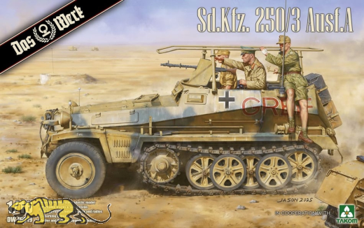 Sd.Kfz. 250/3 Ausf. A - Leichter Funkpanzerwagen - 1:16