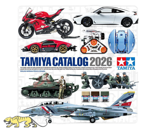 Tamiya Catalog 2026 - German / English / French / Spanish