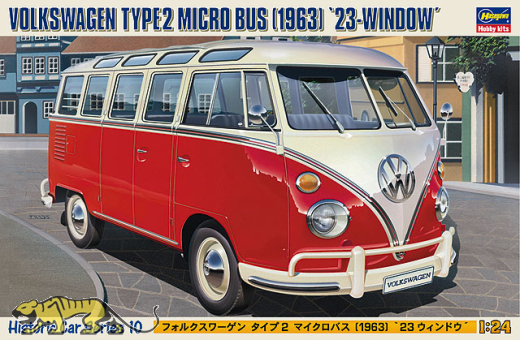 Volkswagen Typ 2 - T1 - 1963 - 23 Fenster - 1:24