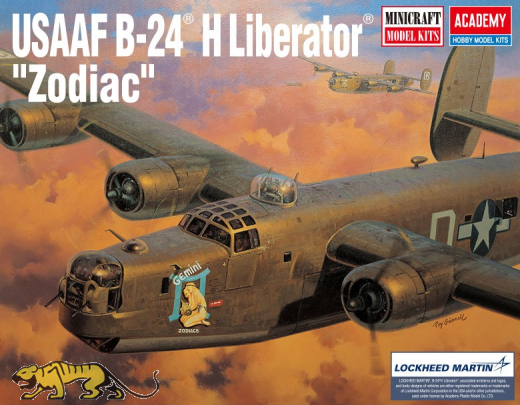 USAF B-24H Liberator - Zodiac - 1:72