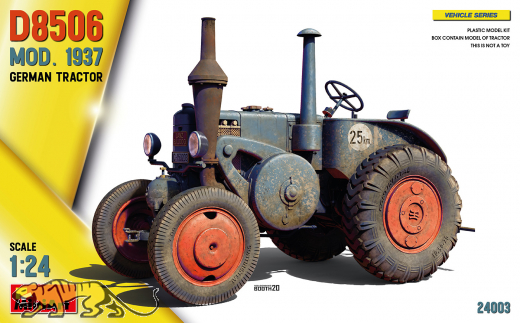 D8506 - Model 1937 - German Agricultural Tractor - Second Choice - 1/24