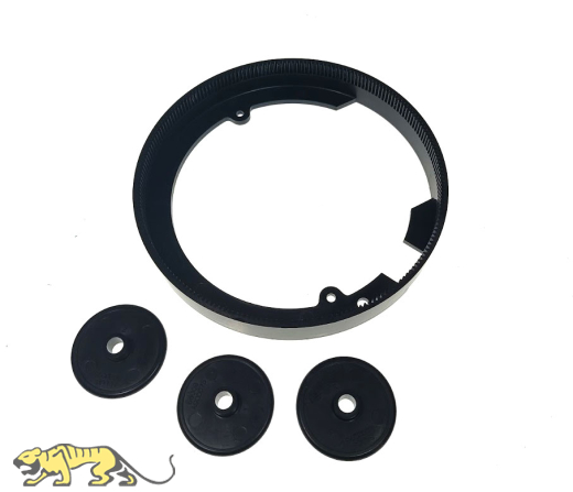 Turmdrehring (MW1) und Rolle (MW2 x3) für Tamiya Tiger I RC Full Option - 56010 - 1:16