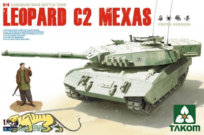 Leopard C2 Mexas - Kanadischer Hauptkampfpanzer - 1:35