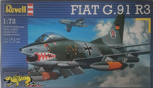 Fiat G.91 R3 - Vintage - 1/72
