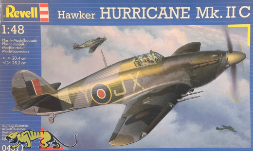 Hawker Hurricane Mk. II C - Rarität - 1:48