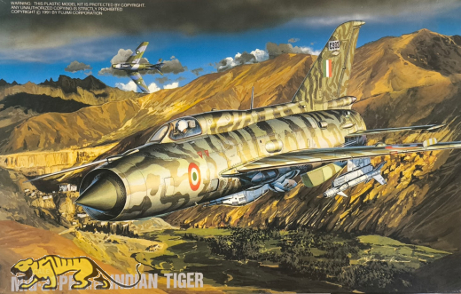 MiG-21PF - Late - Indian Tiger - 1/72
