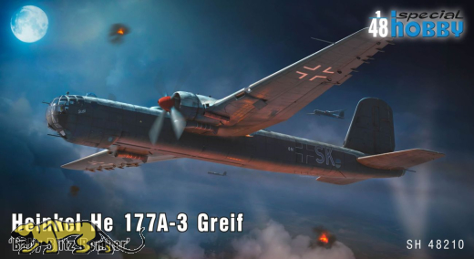 Heinkel He 177 A-3 Greif - Baby Blitz Bomber - 1:48