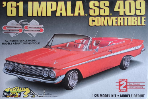 Chevrolet Impala 1961 - SS 409 Convertible - Rarität - 1:25