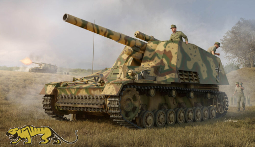 Sd.Kfz. 165 Hummel - frühe Produktion - 1:16
