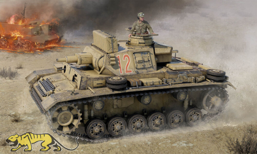 Panzerkampfwagen III Ausf. N - Tunisia - 1/16