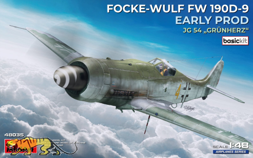 Focke-Wulf Fw 190D-9 - Early Production - Basic Kit - JG. 54 Grünherz - 1/48