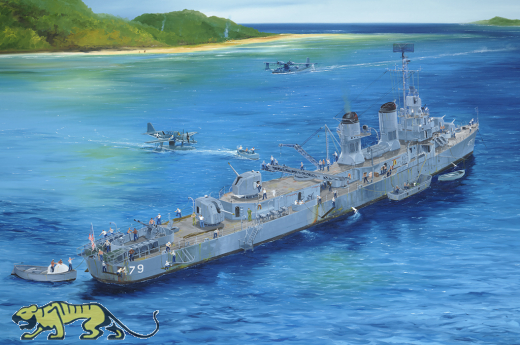 USS Stevens DD-479 - Destroyer - 1:200