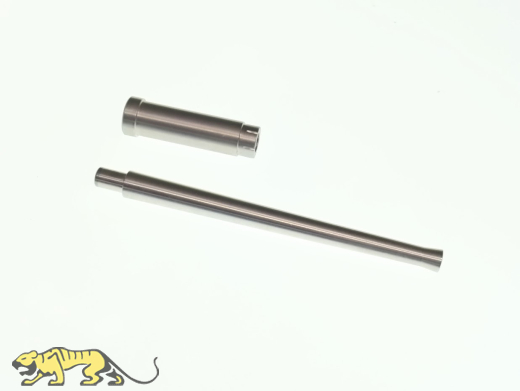 Aluminum gun barrel with Adapter for 21st Century Toys M5 Stuart - 1/6