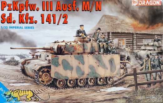 Panzerkampfwagen III Ausf. M / N - Sd.Kfz. 141/2 - Rarität - 1:35