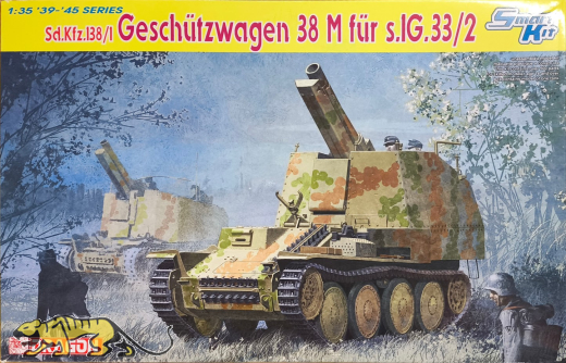 Sd.Kfz. 138/1 Geschützwagen 38 M für siG 33/2 - Rarität - 1:35