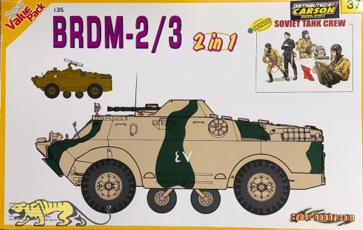 BRDM-2/3 + Soviet Tank Crew - Rarität - 1:35