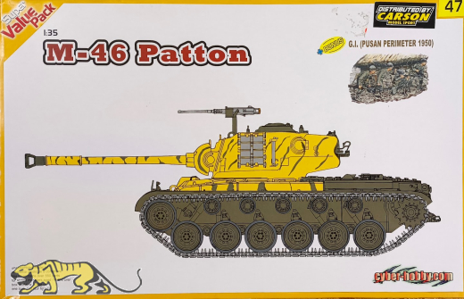 M46 Patton + GI (Pusan Perimeter 1950) - Rarität - 1:35