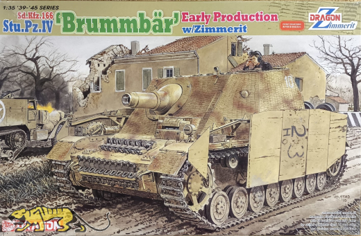 Brummbär - Early Production with Zimmerit - Rarität - 1:35