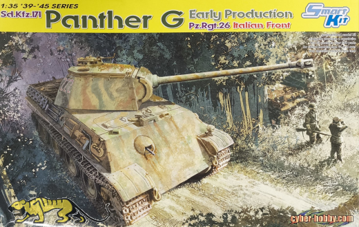 Panther Ausf. G - Early Production - Pz.Rgt. 26 - Italian Front - Rarität - 1:35