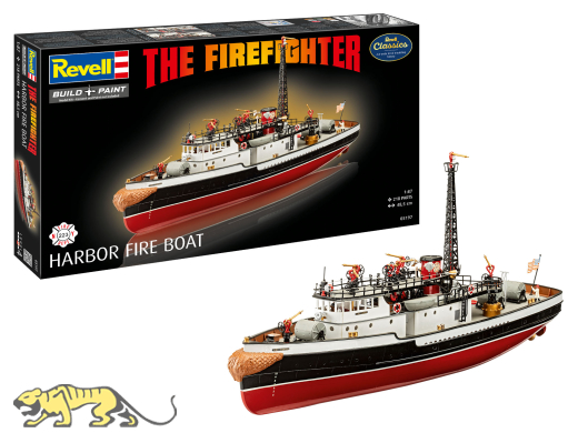 The Firefighter - Harbor Fire Boat - Revell Classics - 1/87