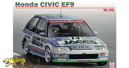 Honda Civic EF9 - JTC 1991 - 1/24