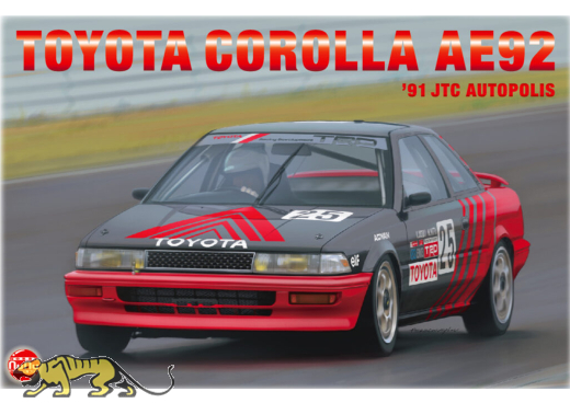 Toyota Corolla AE92 - 1991 JTC Autopolis - 1/24
