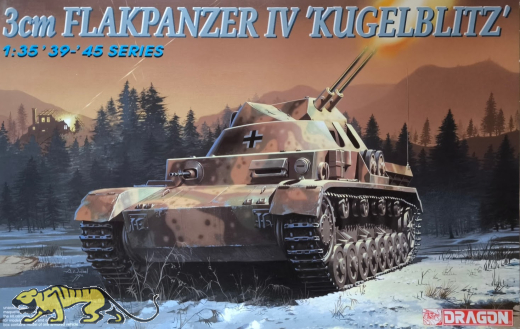 3cm Flakpanzer IV Kugelblitz - Rarität - 1:35