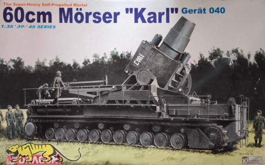 60cm Mörser Karl - Gerät 040 - Rarität - 1:35
