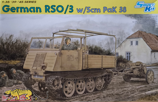 RSO/3 with 5cm Pak 38 - Rarität - 1:35