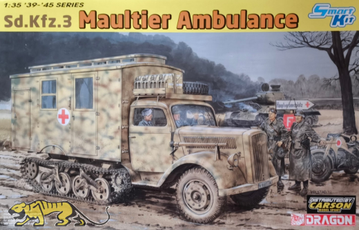 Sd.Kfz. 3 Maultier Ambulance - Rarität - 1:35