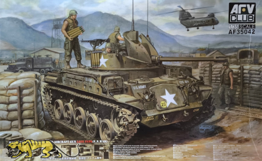 M42A1 Duster - Late Type - Vietnam - Rarität - 1:35