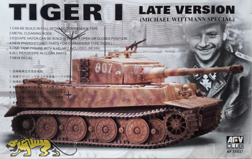 Tiger I - Late Version - Wittmann Special Edition - Rarität - 1:35