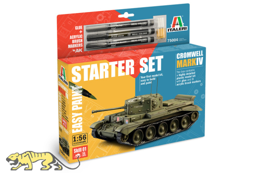 Cromwell Mk. IV - Starter Set - Easy Paint - 1:56