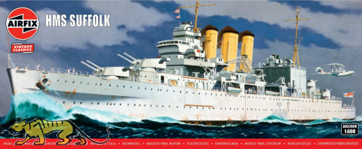 HMS Suffolk - Vintage Classic - 1:600