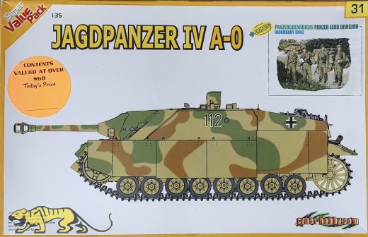 Jagdpanzer IV A-0 + Panzergrenadiers Normandy 1944 - Vintage - 1/35