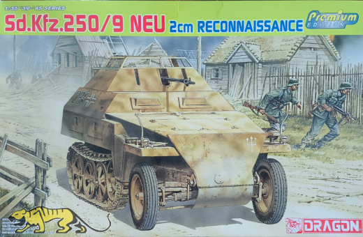 Sd.Kfz. 250/9 Neu - 2cm Reconaissance - Rarität - 1:35
