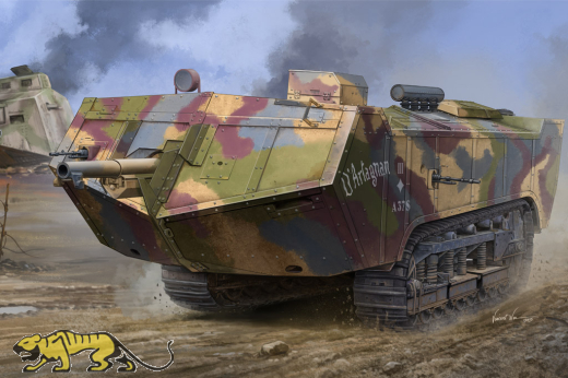 French Saint-Chamond Heavy Tank - Late - 1:35