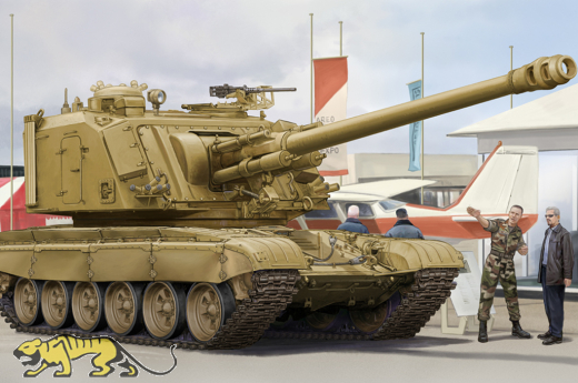 GCT 155mm AU-F1 SPH based on T-72 - 1:35