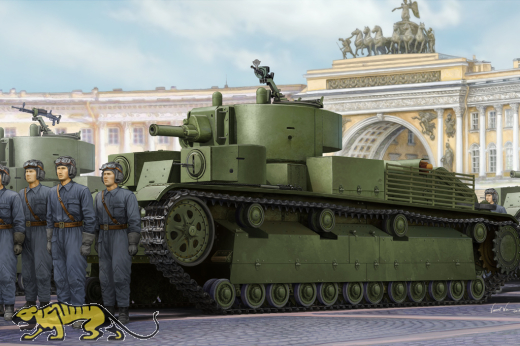 Soviet T-28E Medium Tank - B-Ware - 1:35