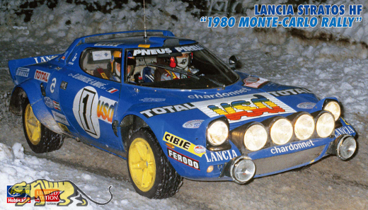 Lancia Stratos HF - 1980 Monte-Carlo Rally - 1:24