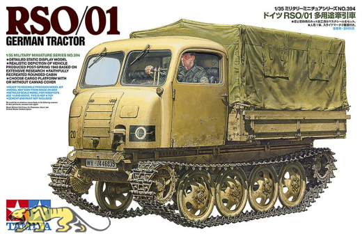Raupenschlepper Ost RSO/01 / German Tractor - 1:35