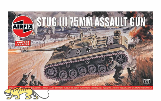 Stug III 75mm Assault Gun - Vintage Classic - 1:76