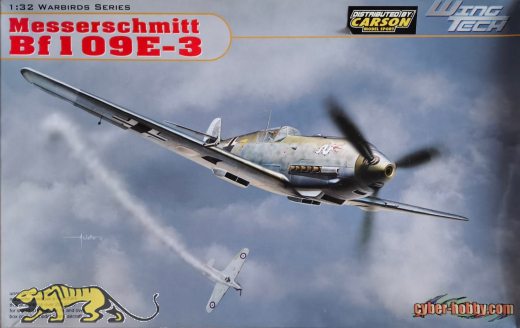 Messerschmitt Bf 109 E-3 - Wing Tech - Rarität - 1:32