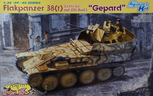 Flakpanzer 38(t) - Gepard - Rarität - 1:35