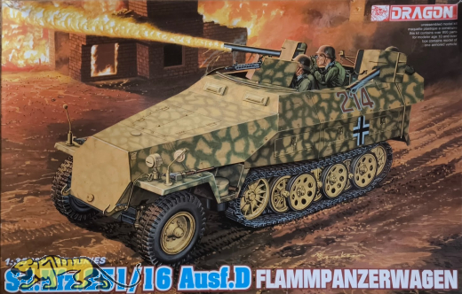 Sd.Kfz. 251/16 Ausf. D Flammpanzerwagen - Vintage - 1/35